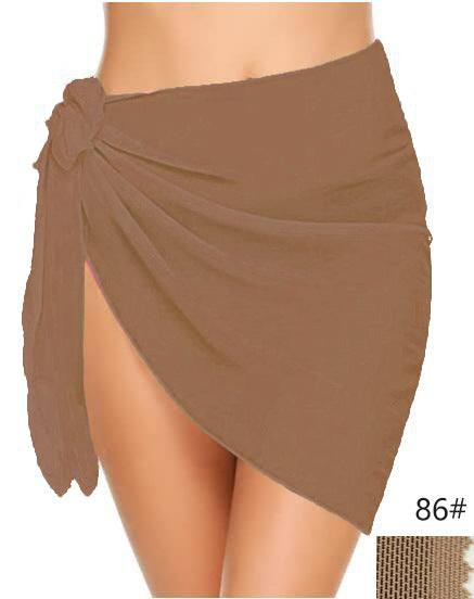 Damen Minikleid mit modernem Batik-Design und Raffungen W&W