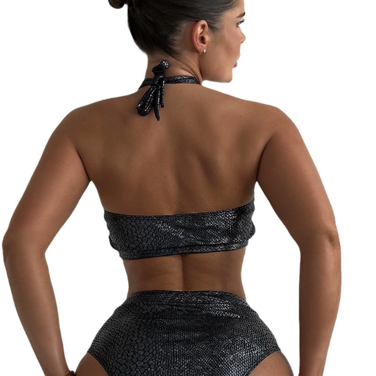 Damen Bikini-Set mit innovativem Schnallen-Design und aufregenden Cut-Outs W&W