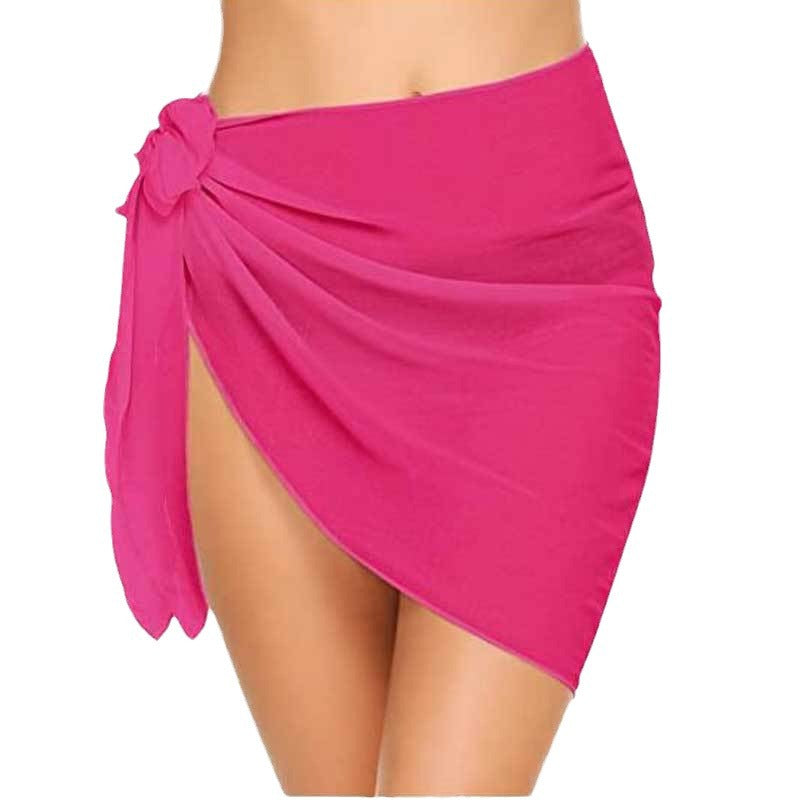Damen Minikleid mit modernem Batik-Design und Raffungen W&W