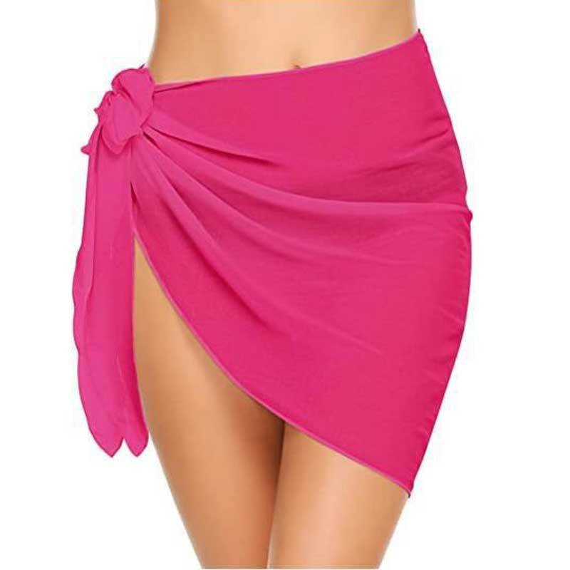Damen Minikleid mit modernem Batik-Design und Raffungen W&W
