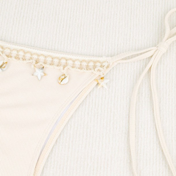 Damen Triangel-Bikini mit eleganten Bindebändern und raffinierten Details W&W