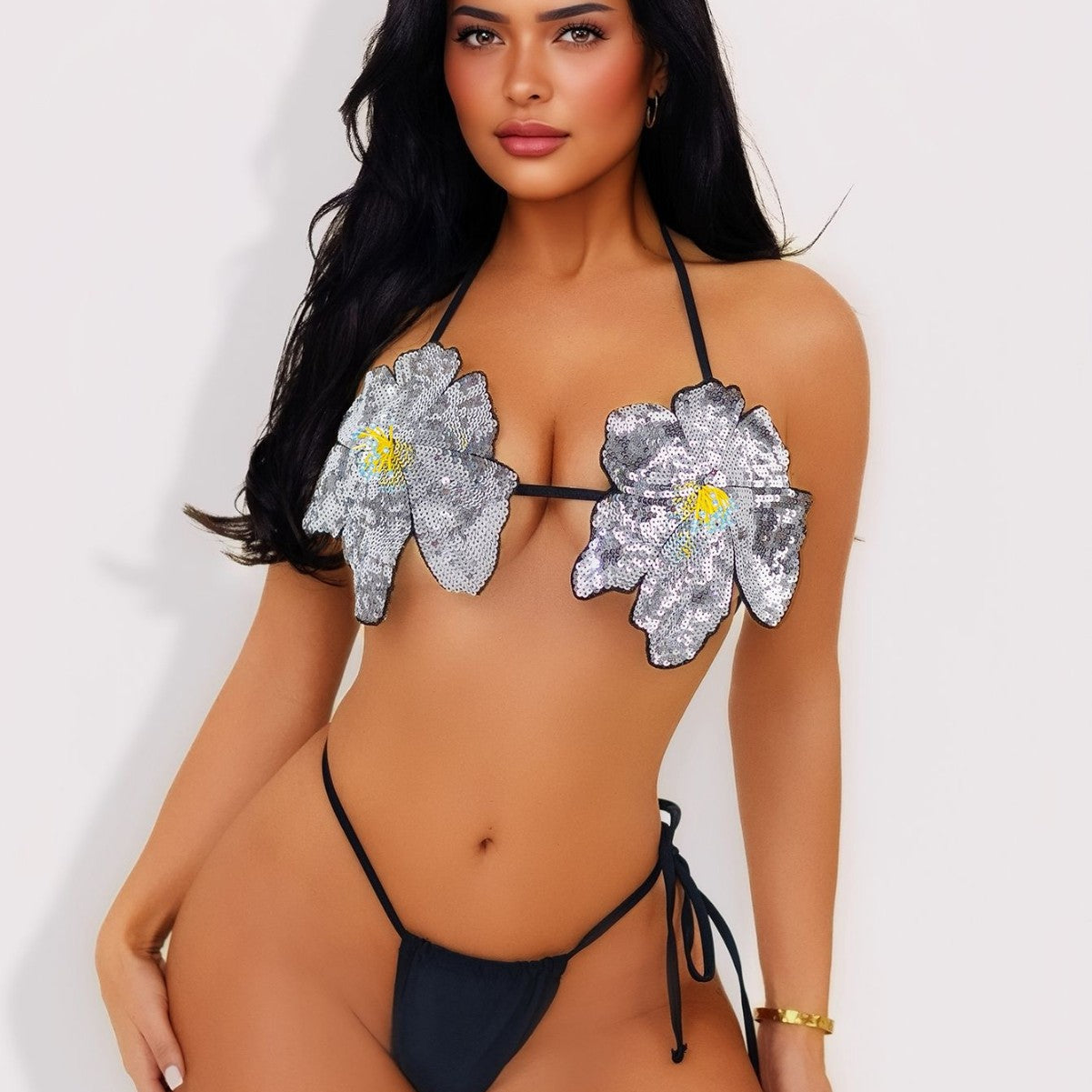 Damen Glamouröser Badanzug W&W